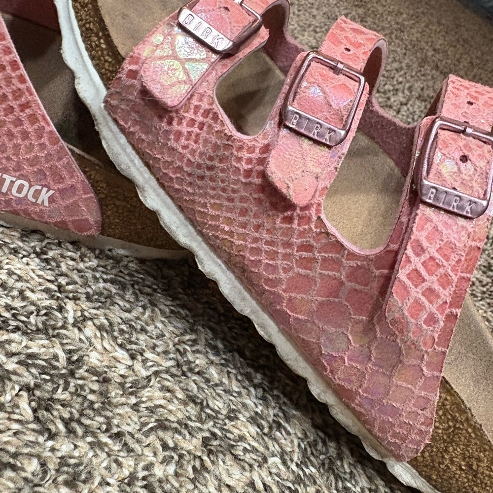Birkenstock 3-Strap Sandal, Pink shimmer size EU 36 - Picture 5 of 10